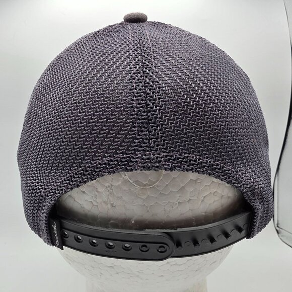 Travis Mathew Gray Snapback Trucker Hat Casual Adjustable Outdoors Work Wear - Picture 3 of 9